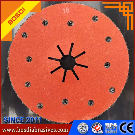 Fiber Disc/Abrasive Sanding Disc/Fiber Paper/Flexible Fiber Disc/Coated Disc/for Removing Rust etc, 3m/Saint-Gobain/Norton Fiber Wheel