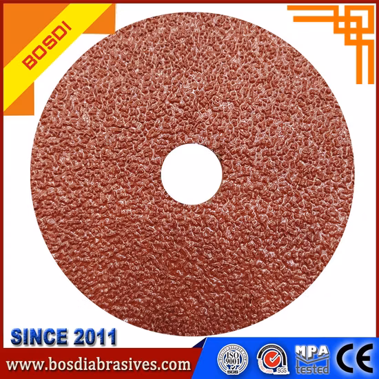 Fiber Disc/Abrasive Sanding Disc/Fiber Paper/Flexible Fiber Disc/Coated Disc/for Removing Rust etc, 3m/Saint-Gobain/Norton Fiber Wheel