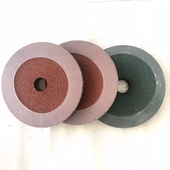 カスタマイズされた 5 インチ 125 ミリメートル酸化アルミニウム研磨サンディングディスクファイバーディスクセンター穴付き
