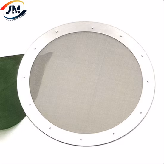 0.4mm 厚さ 40um N2 N4 ニッケル焼結繊維フェルト フィルター ディスク